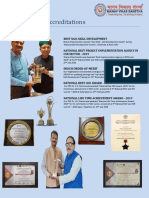 Awards & Accreditations: Best Ngo-Skill Development