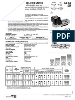 Solenoid Valves 3/2-5/2 551: Single/dual Solenoid (Mono/bistable Function) 1/4