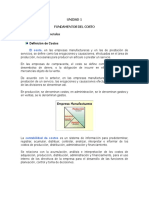 Clasificacion de Los Costos