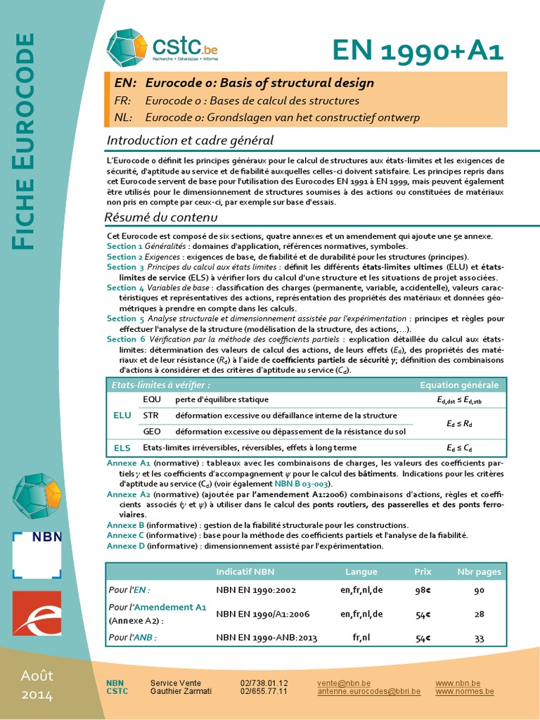 Fiche Eurocode | PDF | La nature