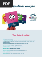 Baralho Das Emoções Colorido