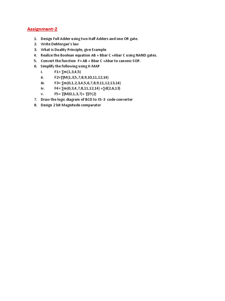 Assignment 2 | PDF