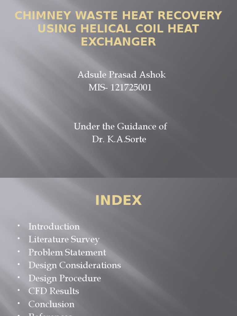 Helical Coil Heat Exchanger Design | PDF | Heat Exchanger | Heat Transfer