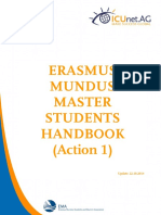 Erasmus Mundus Master Students Handbook (Action 1) : Update: 22.10.2014