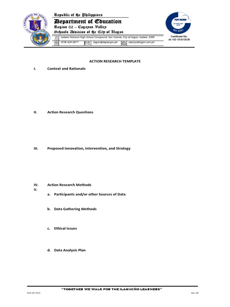 Department of Education: Republic of The Philippines | PDF