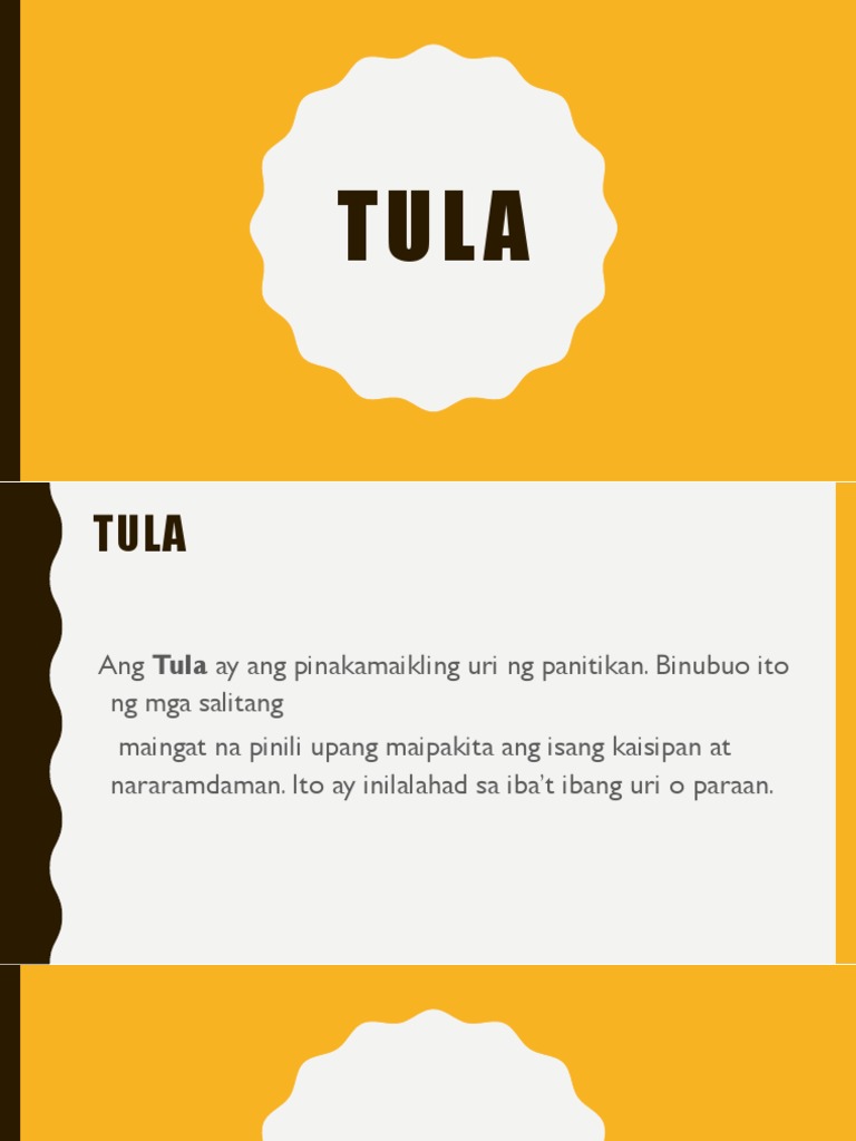 TULA | PDF