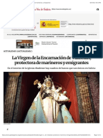  La Virgen de la Encarnación de Vilaselán, protectora de marineros y emigrantes