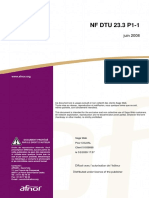 NF DTU 23.3 P1-1 Ossature en Element Industrialise en Beton PDF