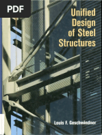 6’0　”COLE”　PU（オーダーオリジナルモデル） Geschwindner, Louis F. - Unified Design of Steel Structures