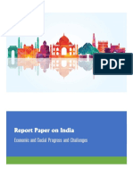 Report Paper On India: Economic and Social Progress and Challenges