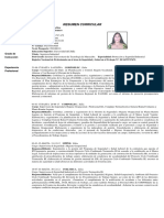 Resumen Curricular Ing. Marlene Contreras PDF
