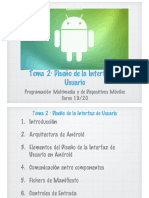 PMDM - Tema 2 - Diseño de La Interfaz de Android