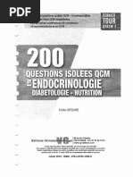 200 Questions Isolées en QCM-Endocrinologie