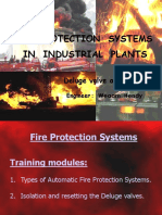 Fire Protection Systems in Industrial Plants: Deluge Valve Operation