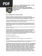 Trabalho Pavimento Mosaico