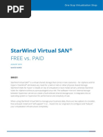 StarWind Virtual SAN FREE Vs PAID PDF