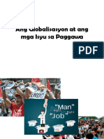 Ang Globalisasyon at Ang Mga Isyu Sa Paggawa