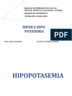 Hiper e Hipo Potasemia