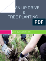 Clean Up Drive & Tree Planting: (Save Our Mother Earth)