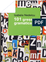 (Viata cuvintelor) Nedelcu Isabela-101 Greseli Gramaticale-Humanitas (2013).pdf