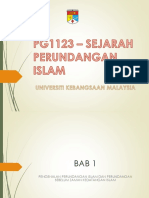 Sejarah Perundangan Islam 1-7