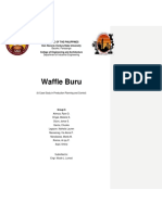 Waffle Buru: A Case Study in Production Planning and Control