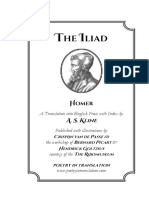 The Iliad, Homer & A. S. Kline