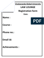 Law Lounge Form