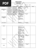 Quarter 2 - Curriculum Map - G7 English