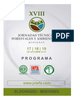 Programa JOTEFA 2019