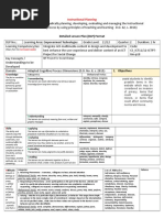 Detailed Lesson Plan (DLP) Format: Instructional Planning