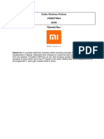 Xiaomi Inc Stakeholders