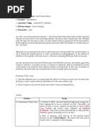 Process Scene: Medical Certificate