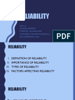 Reliability (Part 2)