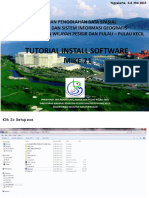 Tutorial Install Software Mike 21