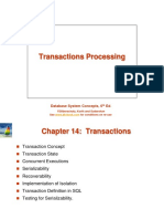 Transactions Processing: Database System Concepts, 6 Ed