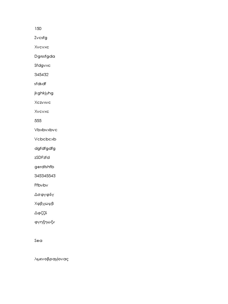Random Text and Greek Phrases | PDF | History | Religion & Spirituality