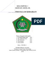 Kompetisi Dalam Kebaikan: Kelompok 1 Akidah Akhlak