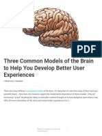 Three Common Models of The Brain To Help You Develop Better User Experiences - Interaction Design Foundation