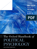 The Oxford Handbook of Politican Psychology