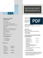 Sriwijayanti Mahardhita CV PDF