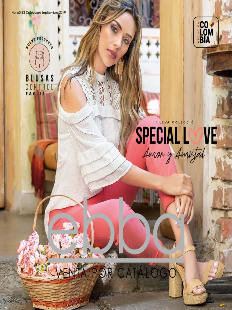 Coleccion Amor y Amistad 2019 Ebba Kritterium Digital PDF Pantalones Color