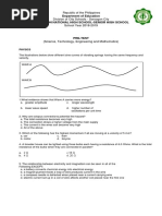 Pretest For Stem