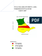 Peta Annual Malaria Incident