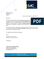 Carta Aclaracion de Cartera