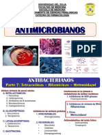 Antibacterianos Parte 7 - Tetraciclinas Rifamicinas Metronidazol