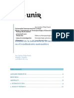 Influencia de La Lateralidad en El Rendimiento Matemático