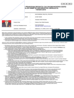 Formulir Biodata SNMPTN2019 PDF