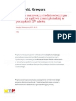 Grzegorz Myśliwski - Czas Na Mazowszu Sredniowiecznym - Prakty. - TEXT PDF