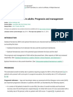 Subdural Hematoma in Adults - Prognosis and Management - UpToDate PDF